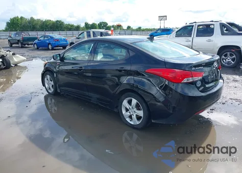 2013 Hyundai Elantra Gls z USA, uszkodzony, nr VIN 5NPDH4AE1DH414862